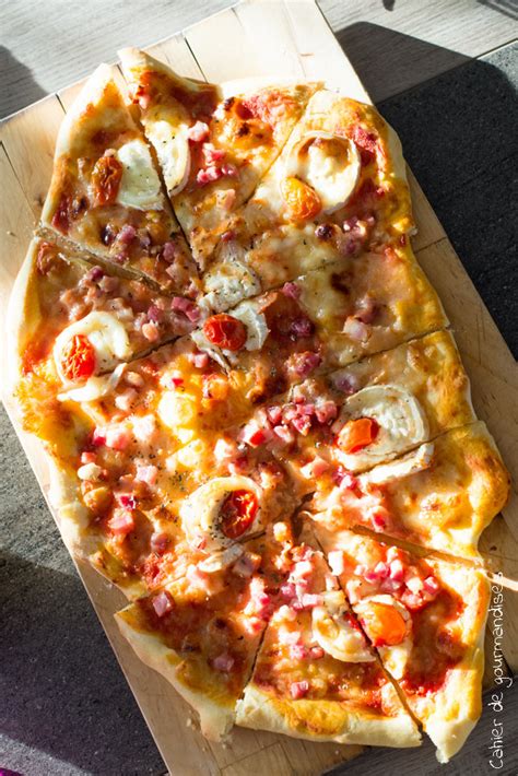 Pizza Ch Vre Miel Et Lardons