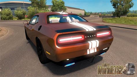 Passenger Car Dodge Challenger Srt For Euro Truck Simulator