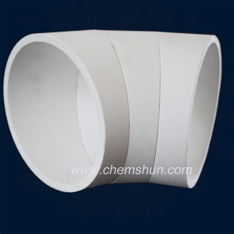 Alumina Ceramic Lined Elbow Bend Tube For Smelting Industry China