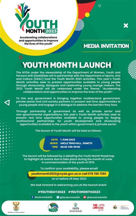 Youth Month 2023 South African Government