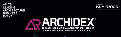 archidex  asias leading architecture  building exhibition