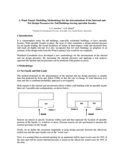 Internal Pressures | PDF | Pressure | Wall