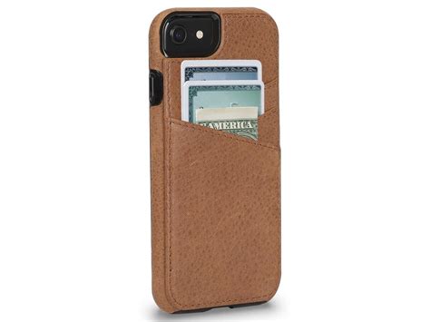 Sena Lugano Wallet Case Tan IPhone SE 2020 8 7 Hoesje