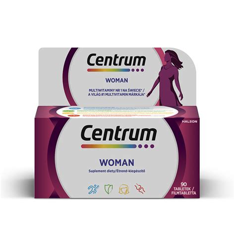 Centrum Woman Multivitamin Filmtabletta Nőknek 90db