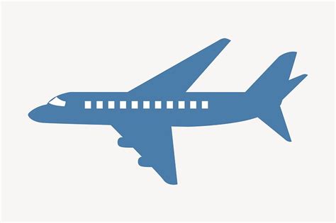 Airplane clipart, travel illustration vector. | Free Vector - rawpixel