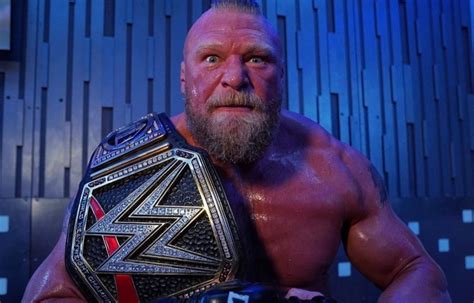 WWE history as Brock Lesnar becomes only fifth star EVER to win world ...