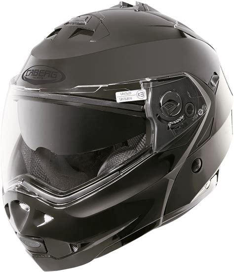 Casco Caberg Duke Smart Black Modular Casco De Moto Negro