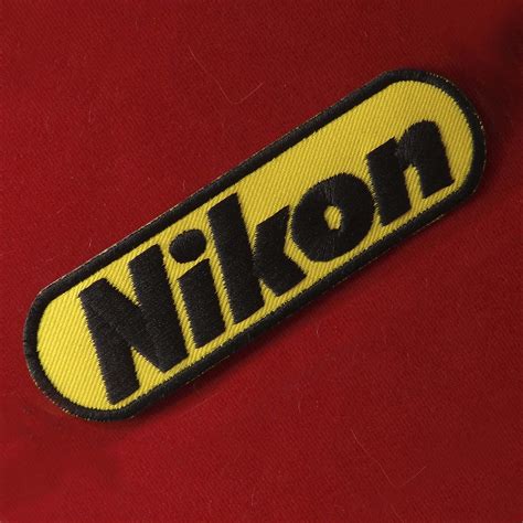 1 Pc 1000x300 Cm Nikon Embroidery Iron On Sew Patch Badge Etsy