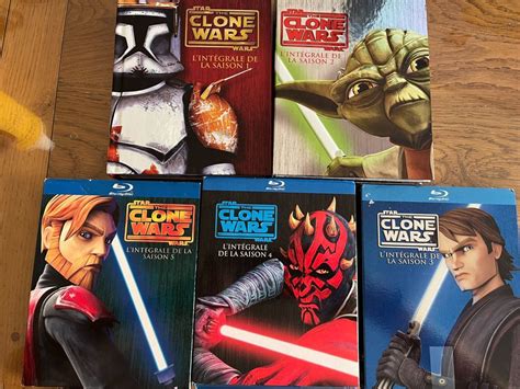 Star Wars The Clone Wars Intégrale Saisons 1 à 5 Blu ray Kaufen auf