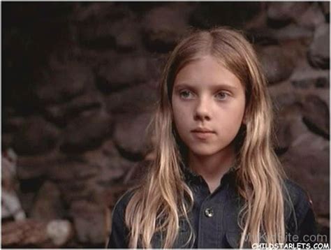 Childhood Picture Of Scarlett Johansson