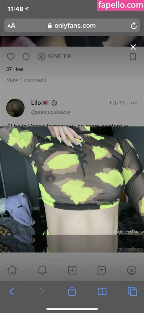 Princessbaesy Lilo Daisy Nude Leaked Onlyfans Photo Fapello