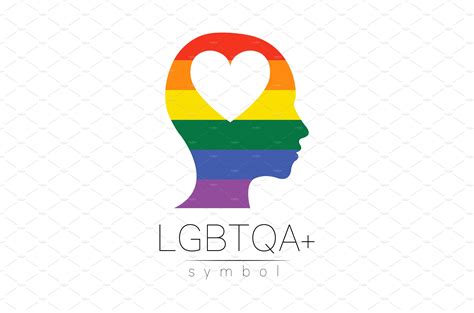 Vector Lgbtqa Logo Symbol Pride Graphic Objects Creative Market