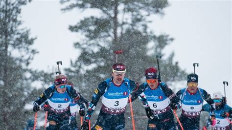 Biathlon Sivert Guttorm Bakken Ragnhild Femsteinevik Et Filip Fjeld