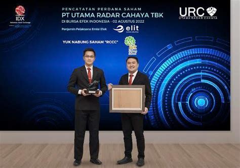 Resmi Ipo Utama Radar Cahaya Rccc Incar Dana Segar Rp Miliar