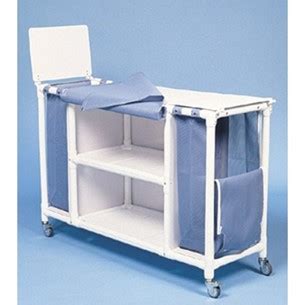 Dual-Shelf Hospital Linen Cart - Duralife USA Inc.