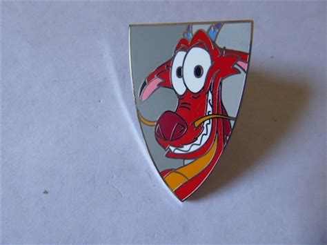 Disney Trading Pin 155864 Mushu Mulan Sword 25th Anniversary Mystery