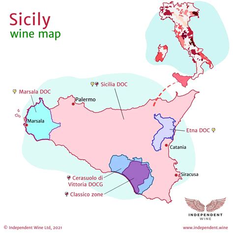 Wine Growing Regions Maps