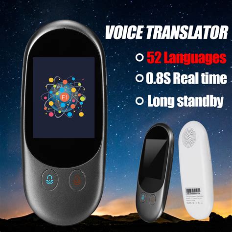 Language Smart Voice Instant Translator Bluetooth Speech