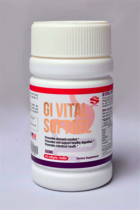 Gi Vital Softgel For Ulcer Kennorch Global Organic Mall