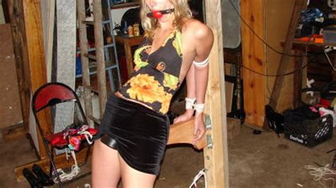 Hot Long Leggy Blond Bound In The Saddle Hunters Lair Bondage Clips Sale