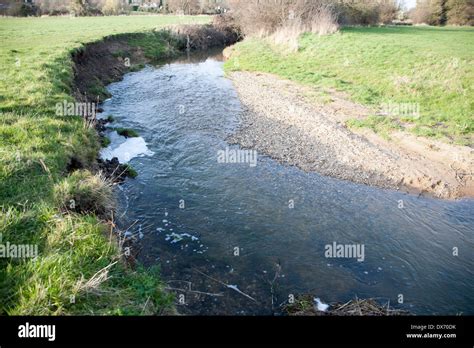 Erosion And Deposition With River Cliff And Slip Off Slope River Deben