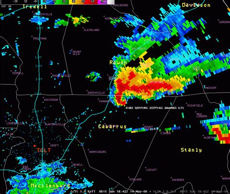 Doppler Map Weather Radar