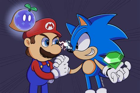 Mario and Sonic: Wonder Superstars by Doodlecube64 on Newgrounds