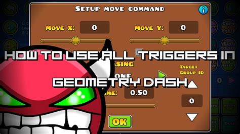 How To Use All Triggers In Geometry Dash YouTube