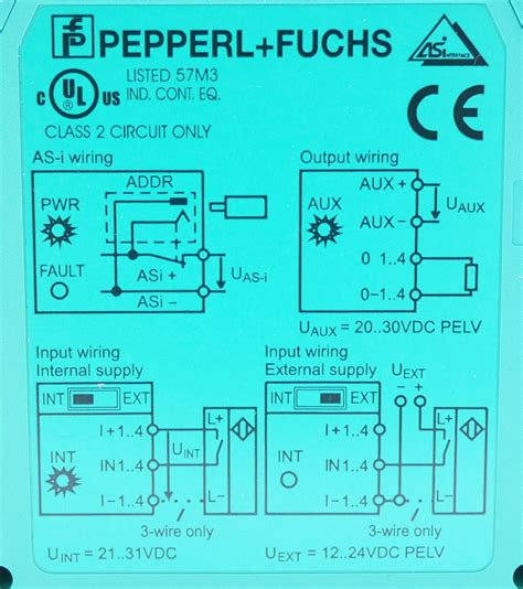 Pepperl Fuchs Vaa E A Ke Ze E As Interface Sensor Unused Ovp