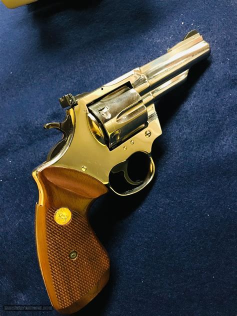 Colt Trooper Nickel Mkiii 357 Magnum