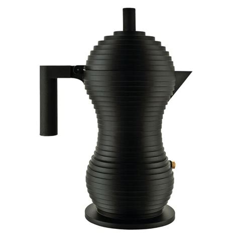 Alessi Caffettiera Espresso Pulcina Tazze Nera Finnish Design Shop