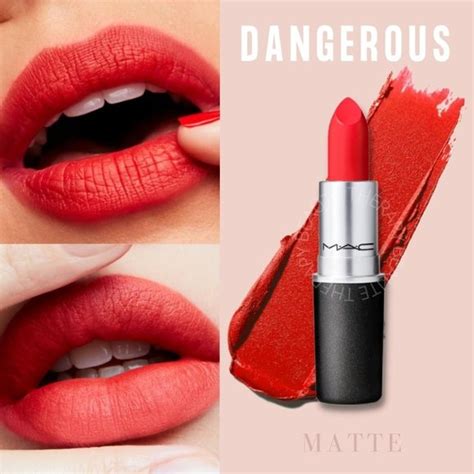 Mac Cosmetics Makeup Mac Dangerous Retro Matte Lipstick Poshmark