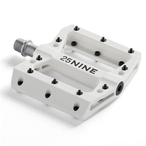 25NINE Bushido BMX Platform Pedals - White - Walmart.com - Walmart.com