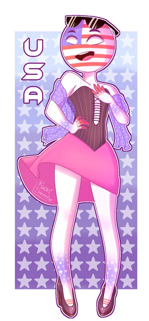 008 Usa Fashion Countryhumans By Kaori Surprise On Deviantart