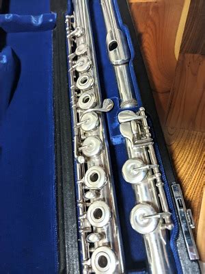 Muramatsu Flute DS Drawn Tone Hole Model C Footjoint All Silver No E