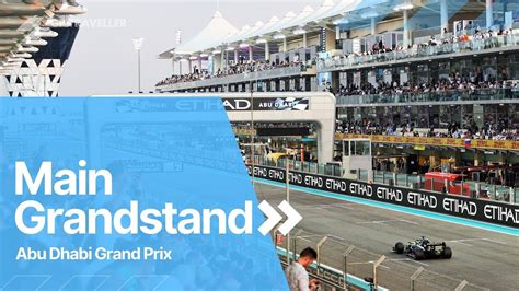 Yas Marina Circuit Main Grandstand At The Abu Dhabi Grand Prix YouTube