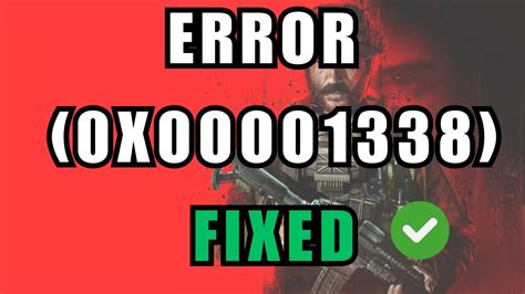 How To Fix Black Ops 6 And Mw3 Error Code 0x00001338 On Xbox