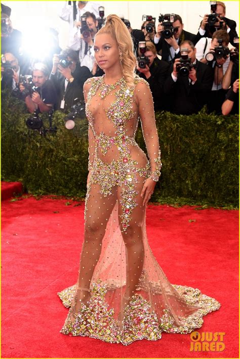 Beyonce Goes Sheer In Racy Met Gala Look Photo Beyonce