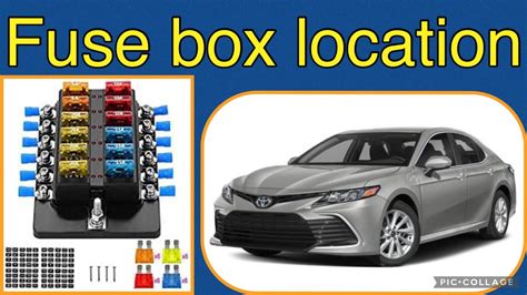 The Fuse Box Location On A 2022 Toyota Camry YouTube