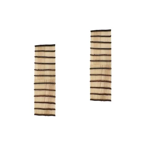 2 PIECES EN Bois Échelle De Pont Arc Hamster Jouets Sport Décor Sportif