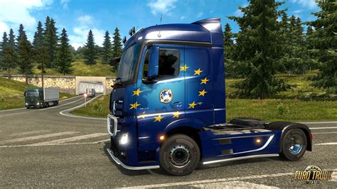 The Alps Map: Euro Truck Simulator 2 Company Paintjobs