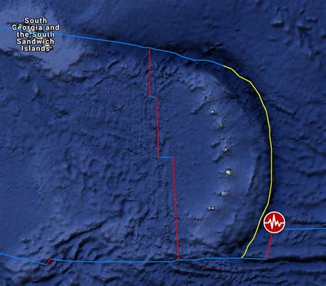 Shallow M6 1 Earthquake Hits South Sandwich Islands Region The Watchers