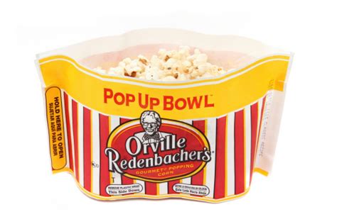 Orville Redenbachers Popup Bowl Microwave Popcorn Stock Photo ...