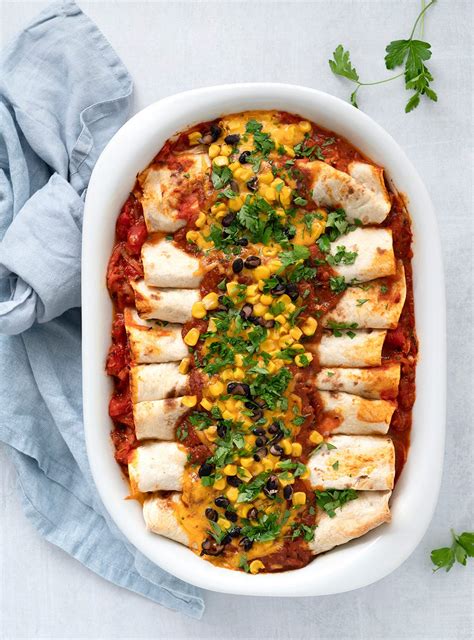 Enchiladas med kylling bedste opskrift på den skønne tex mex ret