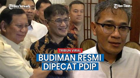 Budiman Sudjatmiko Resmi Dipecat Dari Pdip Sebagai Sanksi Organisasi