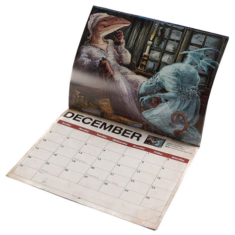 Theres A Dragon Sex Calendar Dangerous Minds