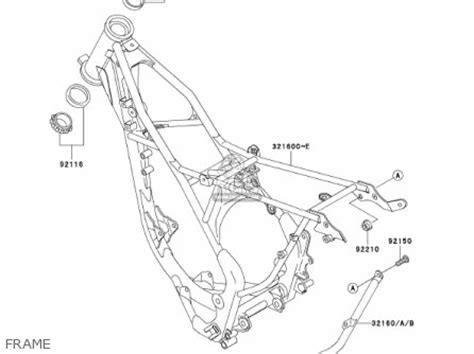 Kawasaki KX85-A1 KX85 2001 USA CANADA parts lists and schematics