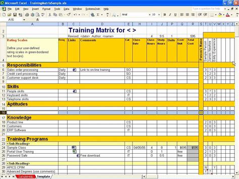 Employee Training Plan Template Excel Elegant Employee Training ...