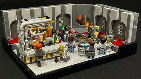 Showcase Lego Star Wars Coruscant Cantina Moc Youtube