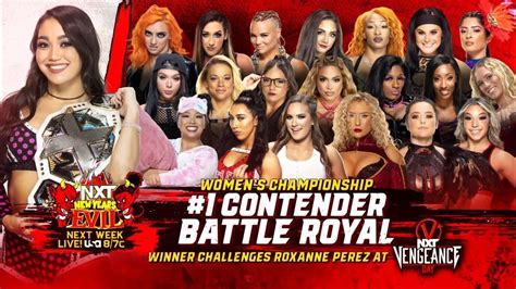 NXT Women S Championship 1 Contender Battle Royal Full Match Part 1 2